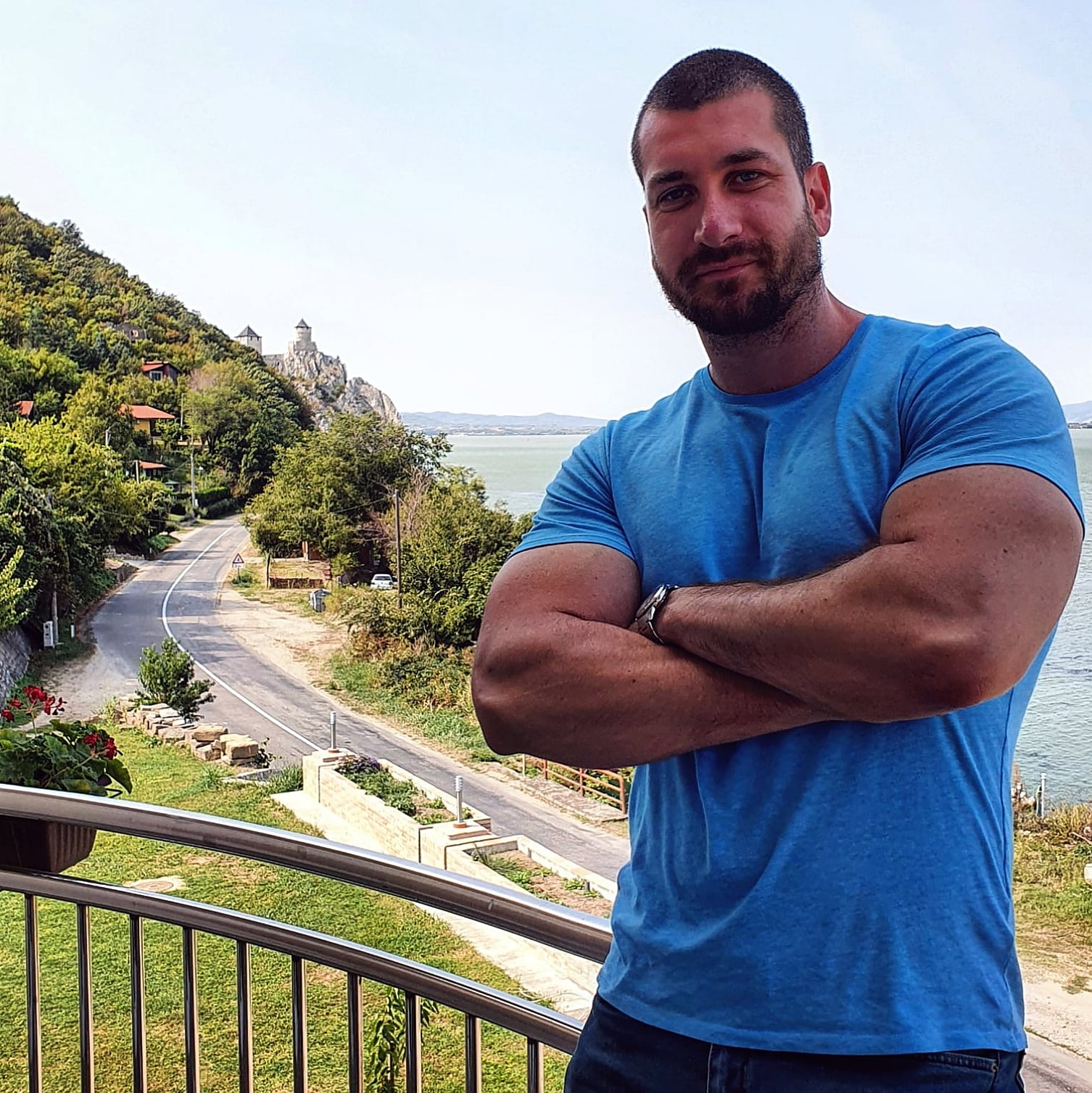 Personalni trener nemanja kalkan na putovanju